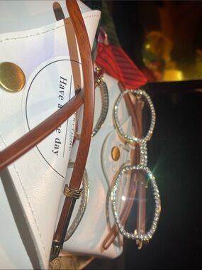 Executive One (1) Millionaire Celebrity Unisex wooden frame with sparkling ice